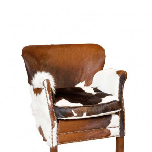 Armchair Cowhide Turner