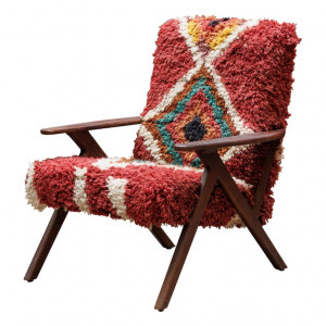 Kilim Shaggy Armchair