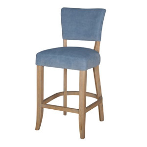 Duke Blue Bar Stool