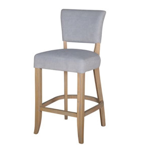 Duke Light Grey Bar Stool