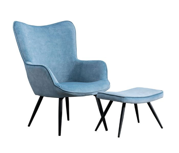 Sky discount blue armchair