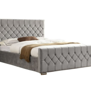 4'6 Galway Silver Bed