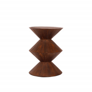 Larus Mango Wood Side Table - Large