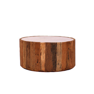 Marble Driftwood Round Coffee Table