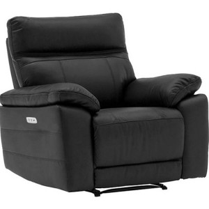 Positano Black 1 Seater Electric Recliner