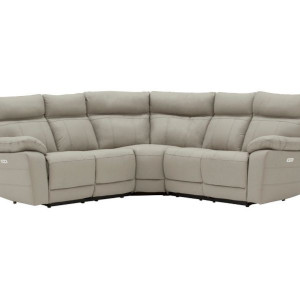 Positano Grey Electric Recliner Corner Sofa