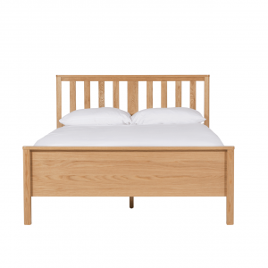 Renata Low Footboard Bed - Oak Natural