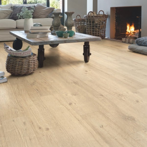 Quick-Step Impressive Sandblasted Oak Natural IM1853 Laminate Flooring