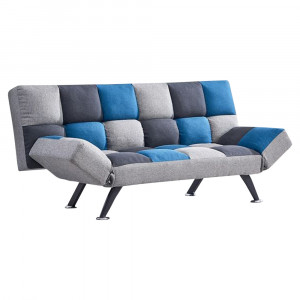 Boston Teal/Grey Sofa Bed