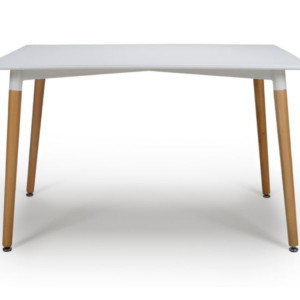 Urban White Rectangular Dining Table