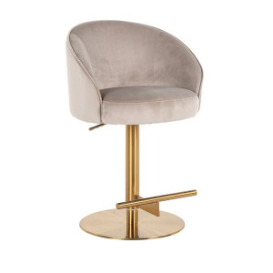 Zabi Khaki Bar Stool