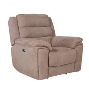 Reese 1 Seater Electric Recliner - Biscuit