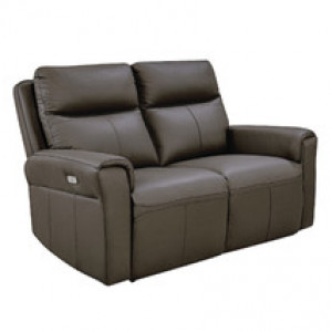 Russo 2 Seater Electric Recliner - Ash Leather