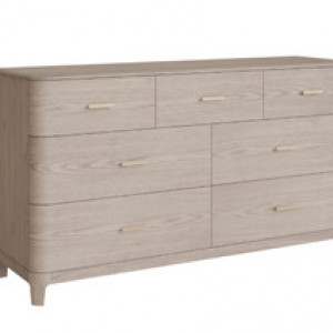 Zahra Dressing Chest 7 Drawer - Parisian Cream